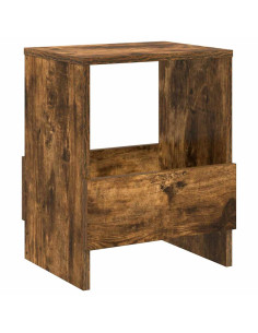 Scaffale per riviste Rovere fumé 35 x 30 x 45 cm 2