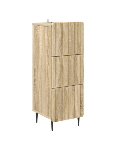 Mobile con Cassetti Rovere Sonoma 33 x 34,5 x 92 cm