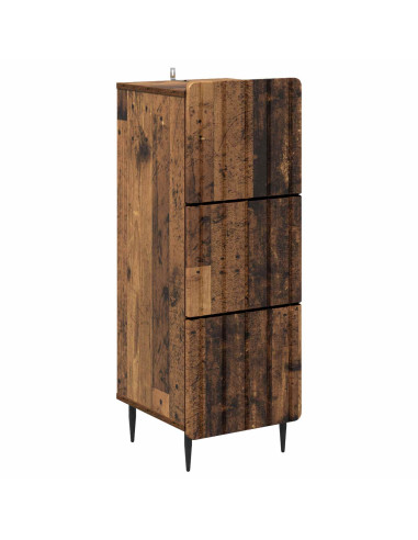 Mobile con Cassetti Legno antico 33 x 34,5 x 92 cm