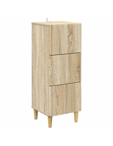 Mobile con Cassetti Rovere Sonoma 33 x 34,5 x 90 cm