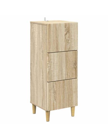 Mobile con Cassetti Rovere Sonoma 33 x 34,5 x 90 cm