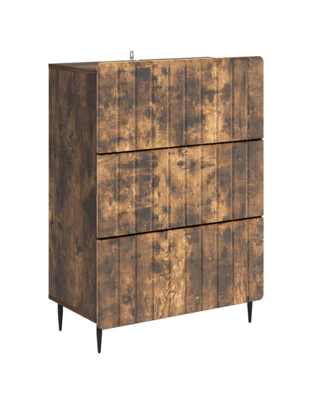 Mobile con Cassetti Rovere Fumo 66 x 34,5 x 92 cm