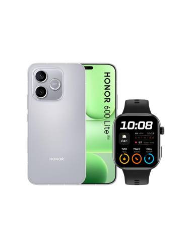 Honor 600 Lite 8+256GB 6.6"5G Velvet Grey DS + Watch 2i ITA