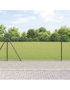 Palo della recinzione Grigio