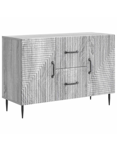 Credenza Grigio Sonoma 89 x 34,5 x 60 cm Legno ingegnerizzato