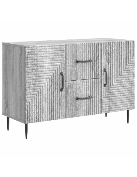 Credenza Grigio Sonoma 89 x 34,5 x 60 cm Legno ingegnerizzato