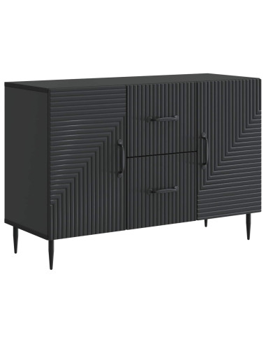 Credenza Nero 89 x 34,5 x 60 cm Legno ingegnerizzato