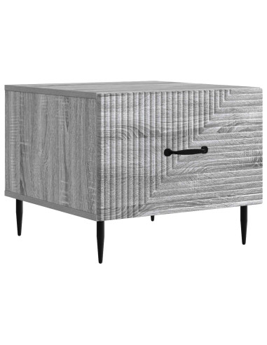 Tavolino da salotto con cassetto Grigio Sonoma 49 x 50 x 40 cm