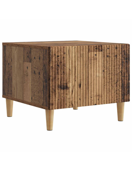 Tavolino da salotto con cassetto Legno antico 49 x 50 x 40 cm