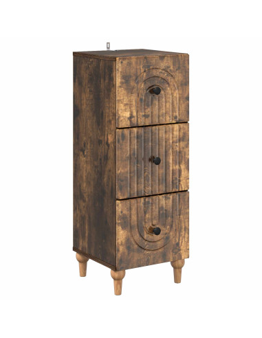 Mobile con Cassetti Rovere Fumo 33 x 34,5 x 90 cm