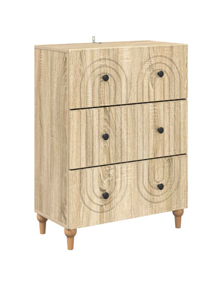 Mobile con Cassetti Rovere Sonoma 66 x 34,5 x 90 cm