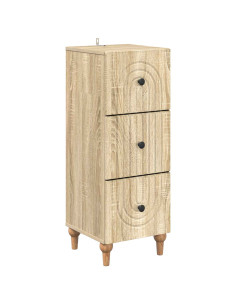 Mobile con Cassetti Rovere Sonoma 33 x 34,5 x 90 cm
