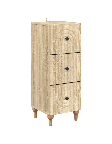 Mobile con Cassetti Rovere Sonoma 33 x 34,5 x 90 cm