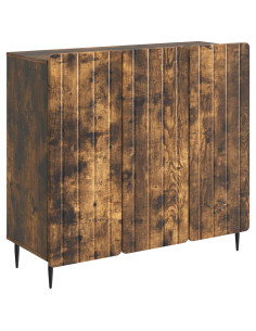 Credenza Rovere Fumo 89 x 34,5 x 82 cm Legno ingegnerizzato