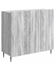 Credenza Grigio Sonoma 89 x 34,5 x 82 cm Legno ingegnerizzato