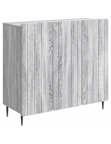 Credenza Grigio Sonoma 89 x 34,5 x 82 cm Legno ingegnerizzato