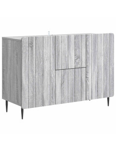 Credenza Grigio Sonoma 89 x 34,5 x 62 cm Legno ingegnerizzato
