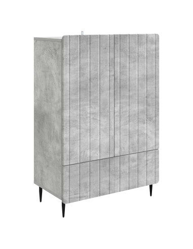Credenza Grigio Cemento 66 x 34,5 x 97 cm Legno ingegnerizzato