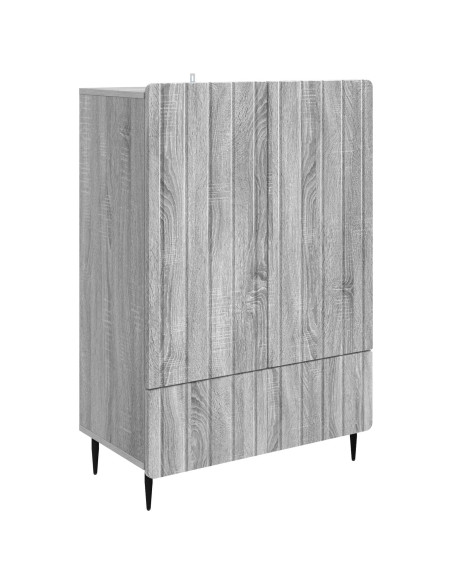 Credenza Grigio Sonoma 66 x 34,5 x 97 cm Legno ingegnerizzato