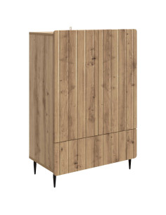 Credenza con cassetto Rovere Artigianale 66 x 34,5 x 97 cm