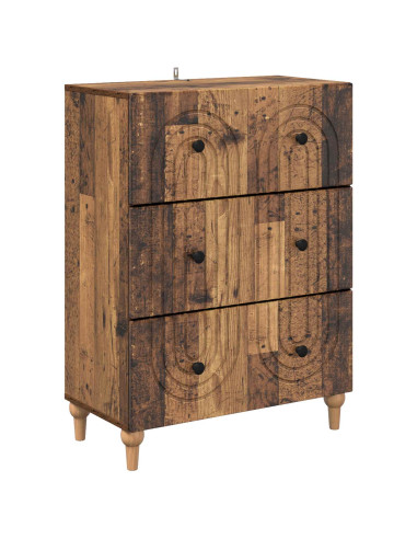 Mobile con Cassetti Legno antico 66 x 34,5 x 90 cm