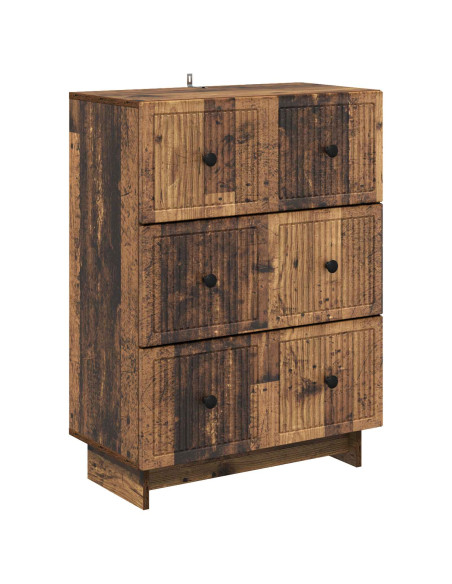 Mobile con Cassetti Legno antico 66 x 34,5 x 90 cm