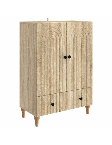 Credenza Rovere Sonoma 66 x 34,5 x 95 cm Legno ingegnerizzato