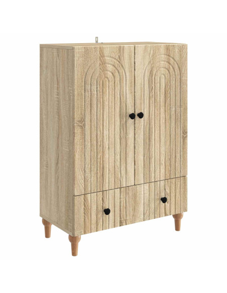 Credenza Rovere Sonoma 66 x 34,5 x 95 cm Legno ingegnerizzato