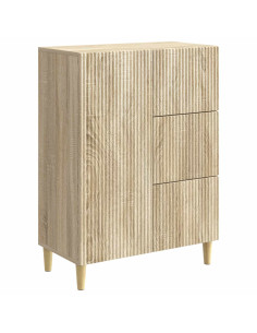 Credenza Rovere Sonoma 66 x 34,5 x 90 cm Legno ingegnerizzato