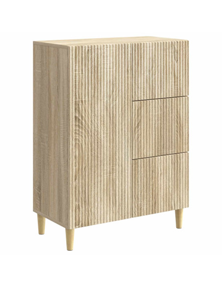 Credenza Rovere Sonoma 66 x 34,5 x 90 cm Legno ingegnerizzato