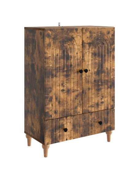 Credenza Rovere Fumo 66 x 34,5 x 95 cm Legno ingegnerizzato