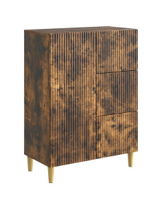 Credenza Rovere Fumo 66 x 34,5 x 90 cm Legno ingegnerizzato
