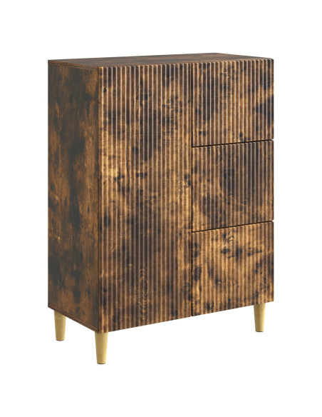 Credenza Rovere Fumo 66 x 34,5 x 90 cm Legno ingegnerizzato