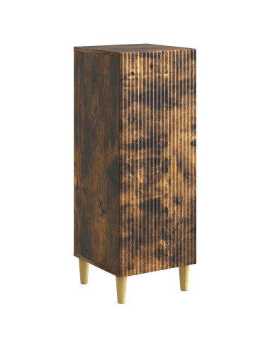Credenza Rovere Fumo 33 x 34,5 x 90 cm Legno ingegnerizzato