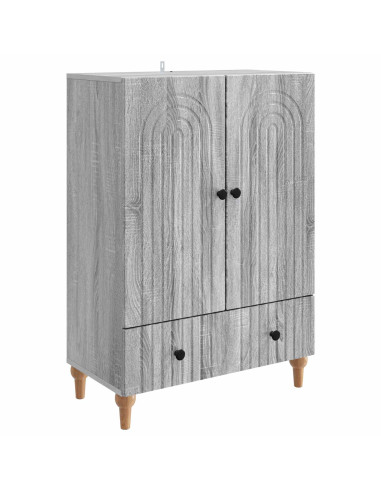 Credenza Grigio Sonoma 66 x 34,5 x 95 cm Legno ingegnerizzato