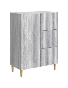 Credenza Grigio Sonoma 66 x 34,5 x 90 cm Legno ingegnerizzato