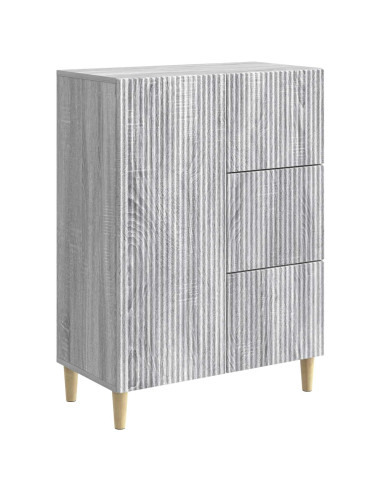 Credenza Grigio Sonoma 66 x 34,5 x 90 cm Legno ingegnerizzato