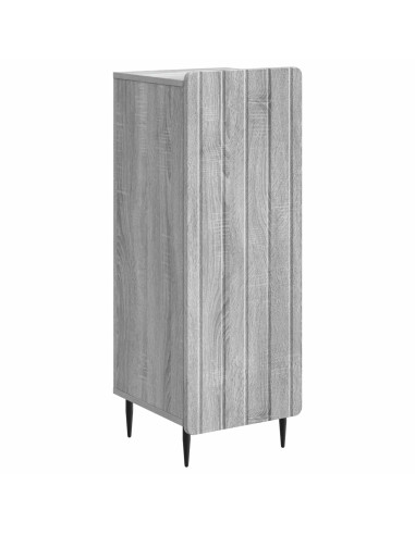Credenza Grigio Sonoma 34,5 x 33 x 92 cm Legno ingegnerizzato
