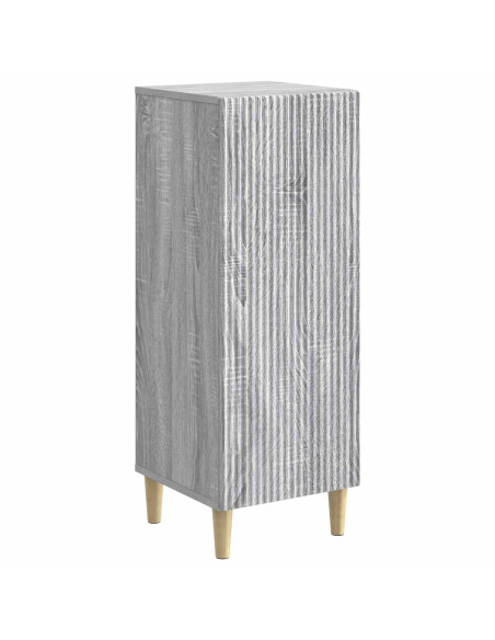 Credenza Grigio Sonoma 33 x 34,5 x 90 cm Legno ingegnerizzato