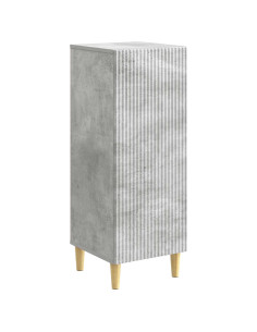 Credenza Grigio Cemento 33 x 34,5 x 90 cm Legno ingegnerizzato