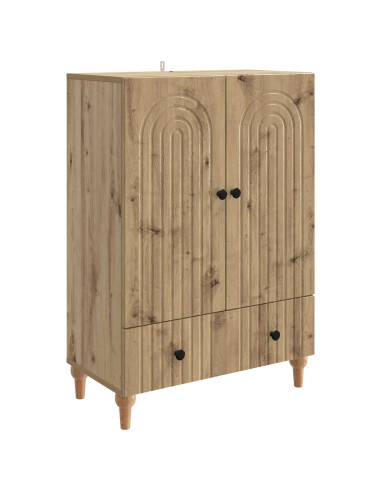 Credenza con cassetto Rovere Artigianale 66 x 34,5 x 95 cm