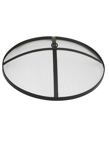 Braciere e Barbecue 2in1 e Attizzatoio 59x59x60 cm Acciaio Inox