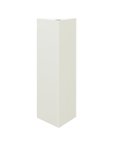 Fioriere 2 pz Bianche Triangolari 30x26x75 cm in Acciaio
