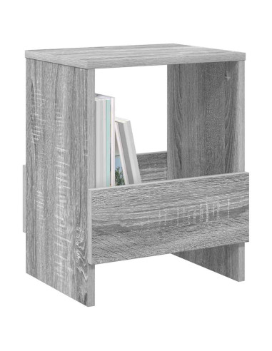 Scaffale per riviste 2 pcs Grigio Sonoma 35 x 30 x 45 cm
