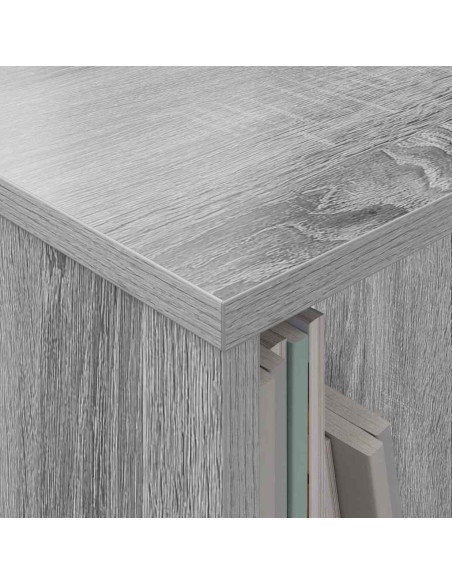 Scaffale per riviste 2 pcs Grigio Sonoma 35 x 30 x 45 cm
