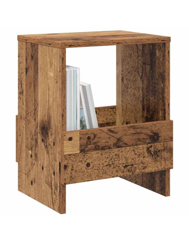 Scaffale per riviste 2 pcs Legno vecchio 35 x 30 x 45 cm