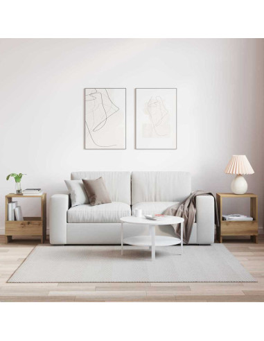 Scaffale per riviste 2 pcs Rovere artigianale 35 x 30 x 45 cm