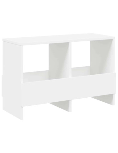 Scaffale per riviste Bianco 68,5 x 30 x 45 cm