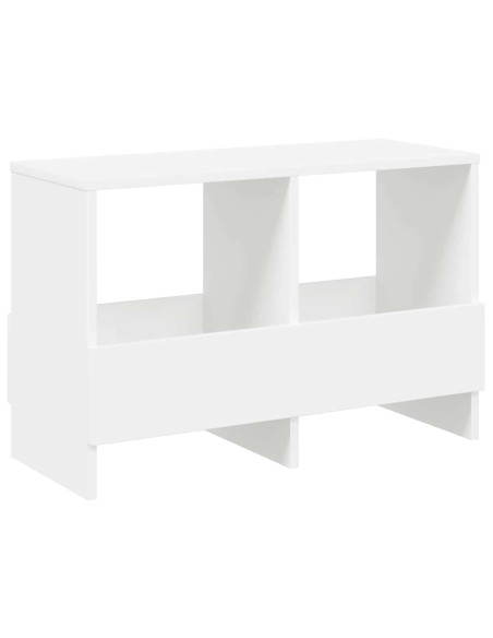 Scaffale per riviste Bianco 68,5 x 30 x 45 cm