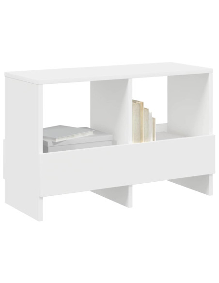 Scaffale per riviste Bianco 68,5 x 30 x 45 cm